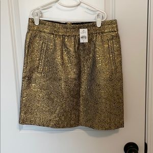 Women’s Loft Gold size small skirt
